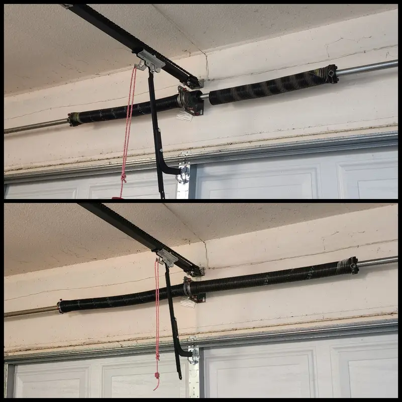 Garage door project 11
