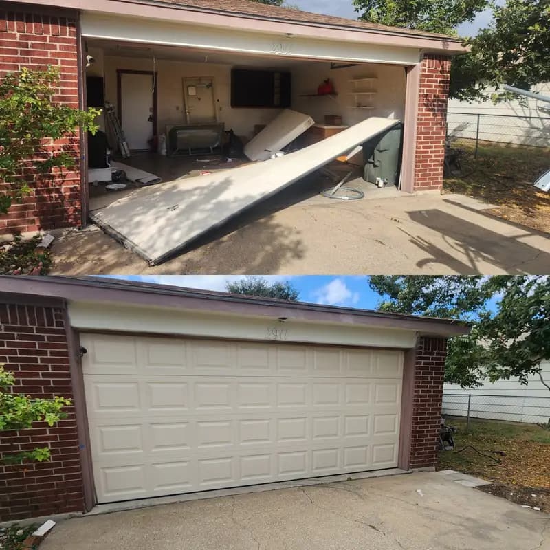 Garage door project 22