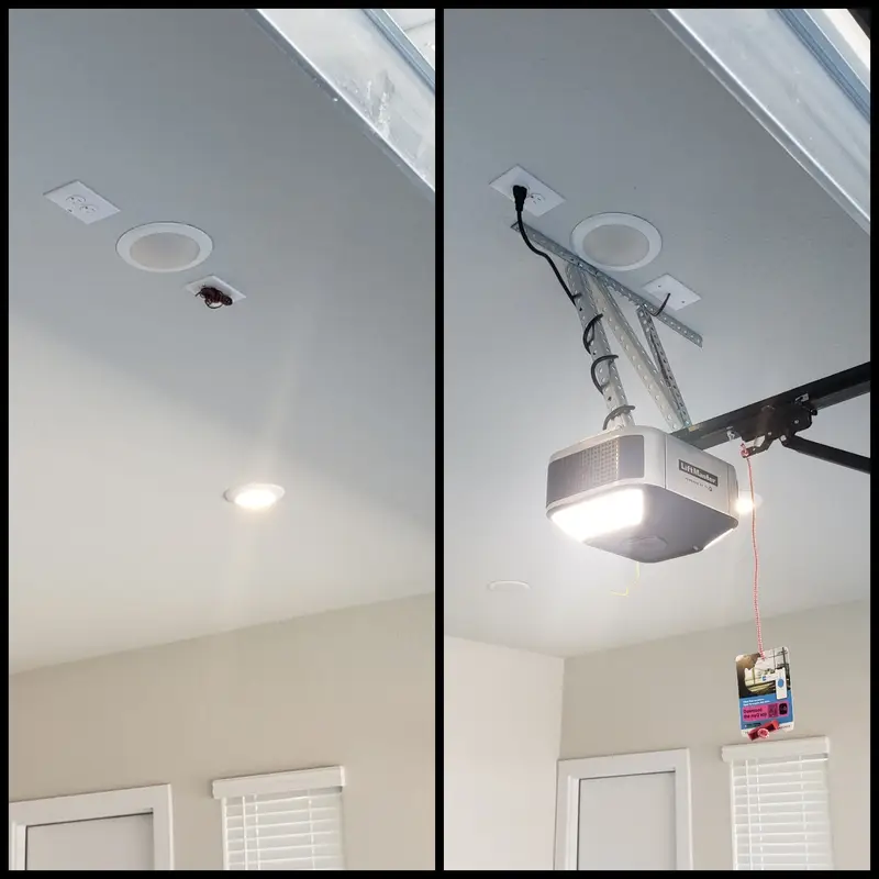 Garage door project 9