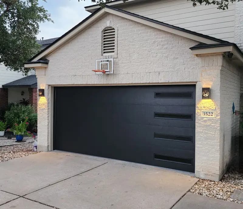 Garage door project 6