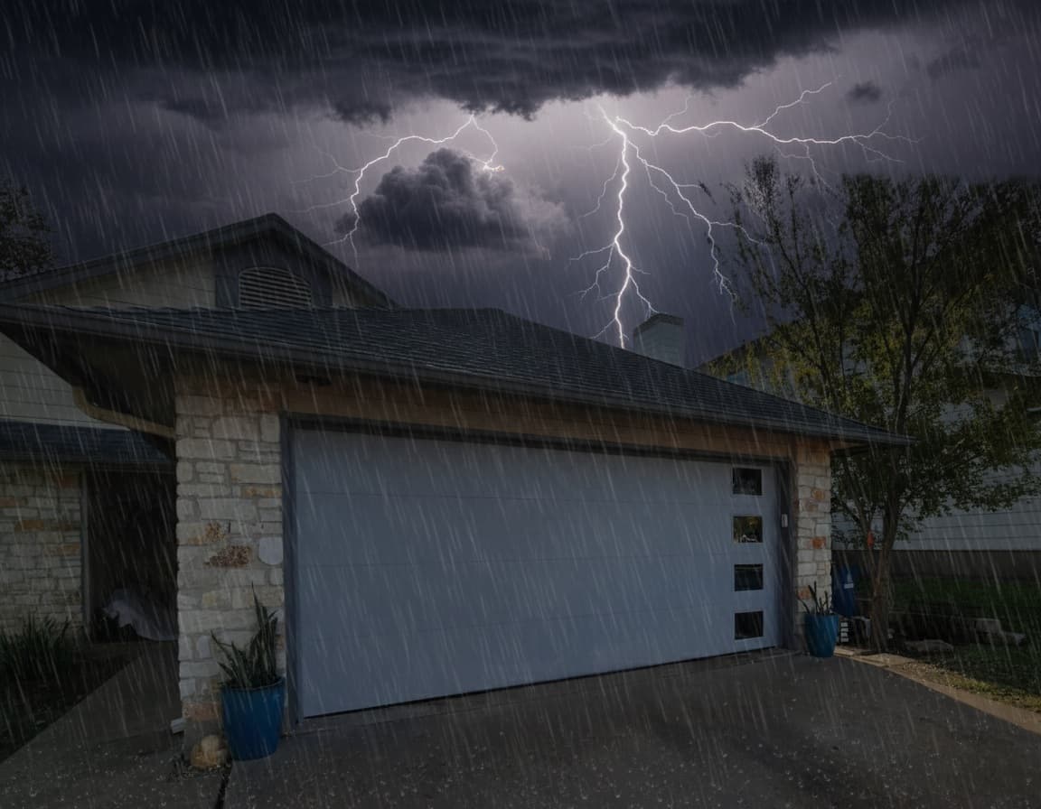 How to Prepare Your Garage Door for Severe Texas Storms