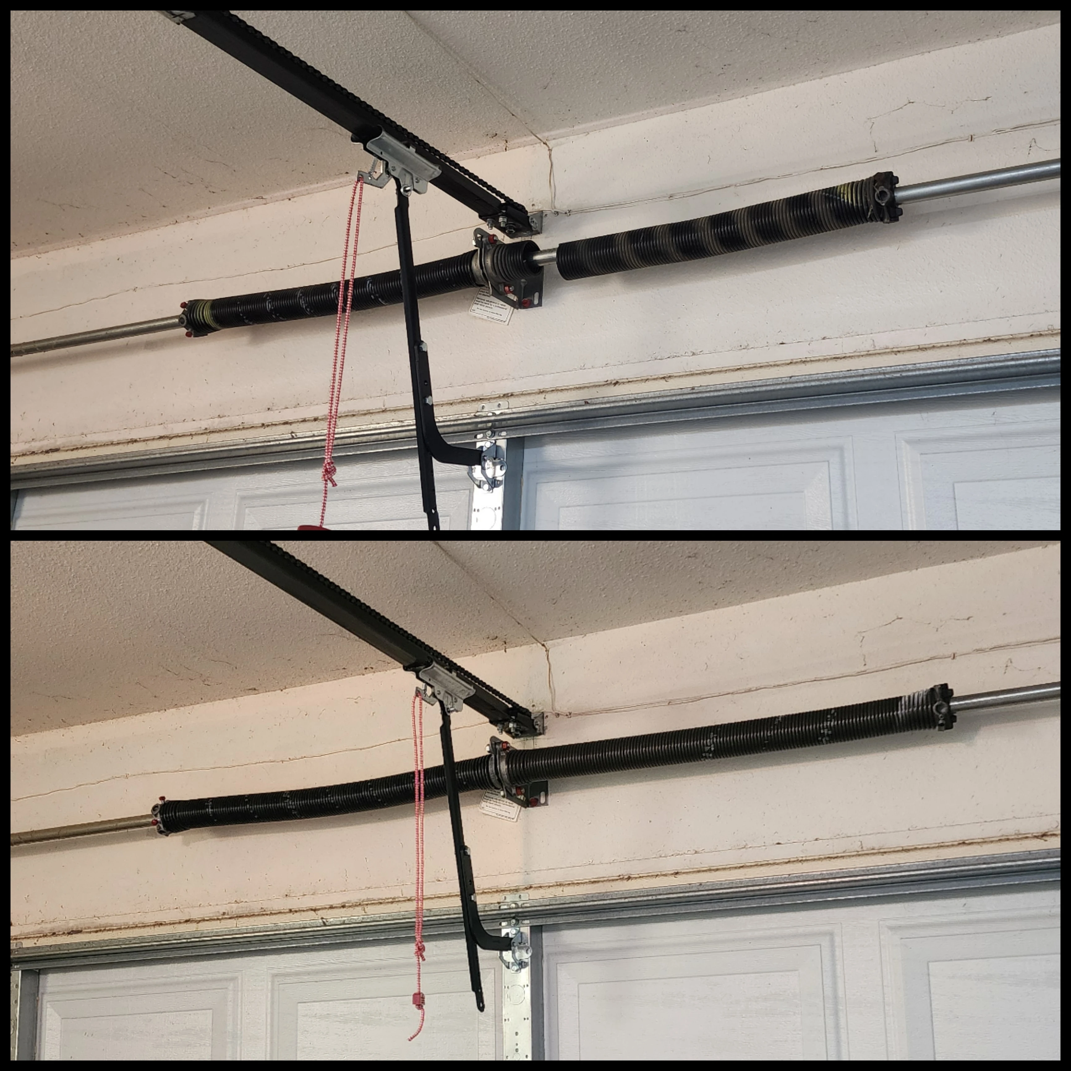 Garage door project 11